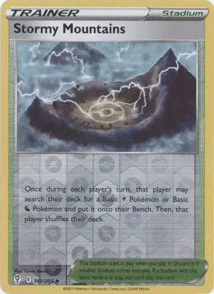 Stormy Mountains 161/203 Evolving Skies