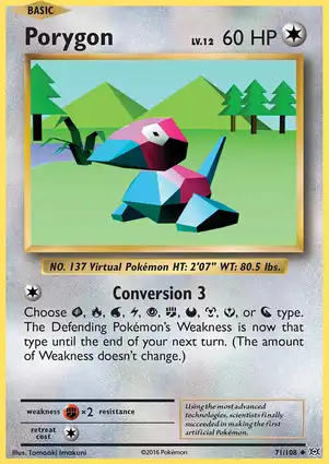 Porygon 71/108 Evolutions