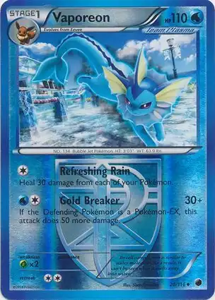Vaporeon 20/116 Plasma Freeze