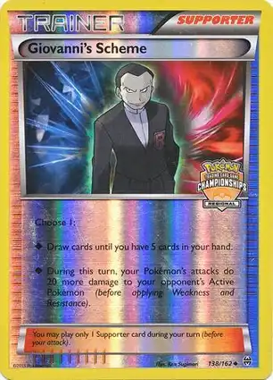 Giovanni's Scheme 138/162 BREAKthrough