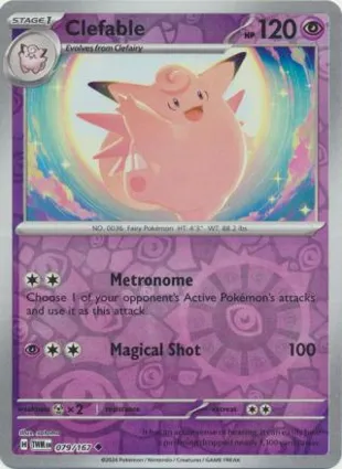 Clefable 079/167 Twilight Masquerade