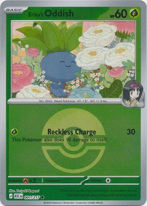 Erika's Oddish 001/217 Ascended Heroes