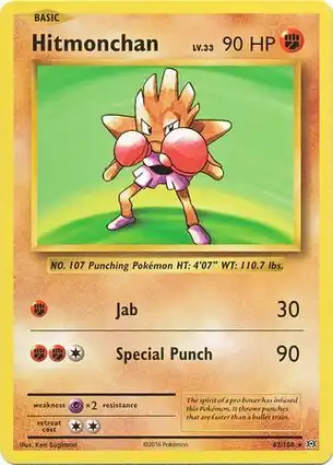 Hitmonchan 62/108 Evolutions