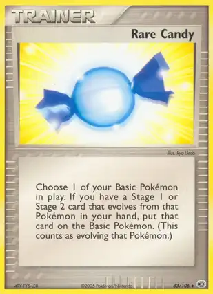 Rare Candy 83/106 EX Emerald