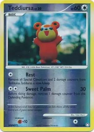 Teddiursa 105/123 Mysterious Treasures