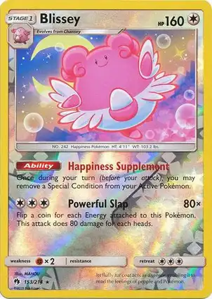 Blissey 153/214 Lost Thunder