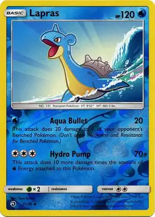 Lapras 21/70 Dragon Majesty