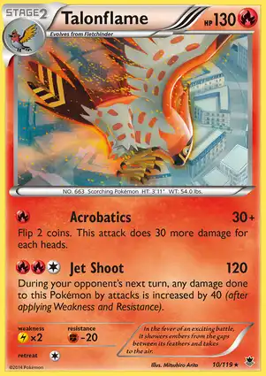 Talonflame 10/119 Phantom Forces