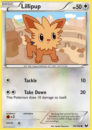 Lillipup 86/108 Dark Explorers