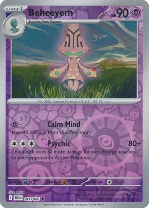 Beheeyem 041/086 Black Bolt