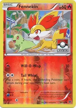 Fennekin 10/124 Fates Collide