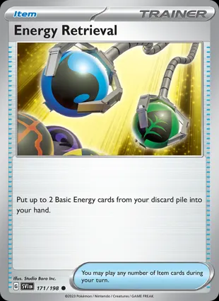 Energy Retrieval 171/198 Scarlet & Violet