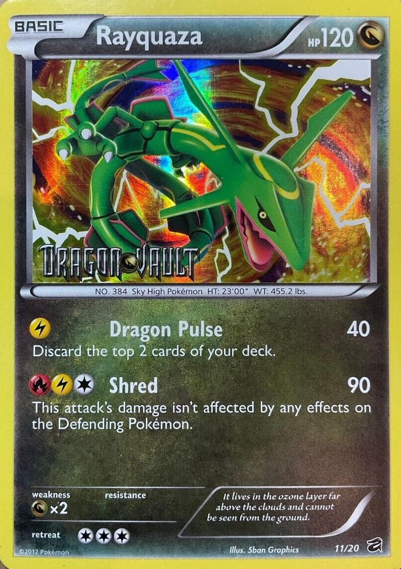 Rayquaza 11/20 Dragon Vault