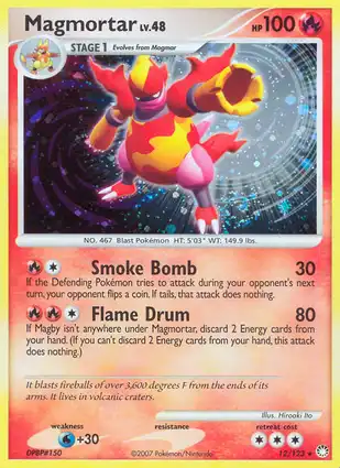 Magmortar 12/123 Mysterious Treasures