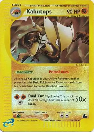 Kabutops 14/144 Skyridge