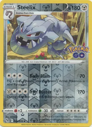 Steelix 044/078 Pokémon GO