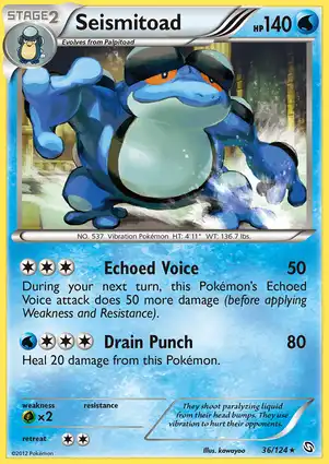 Seismitoad 36/124 Dragons Exalted