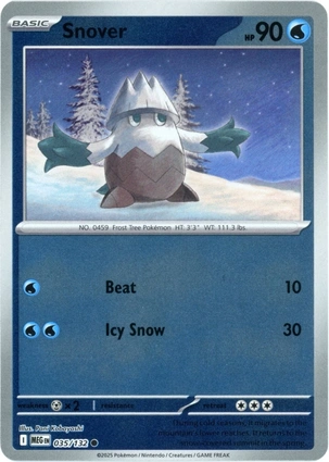 Snover 035/132 Mega Evolution