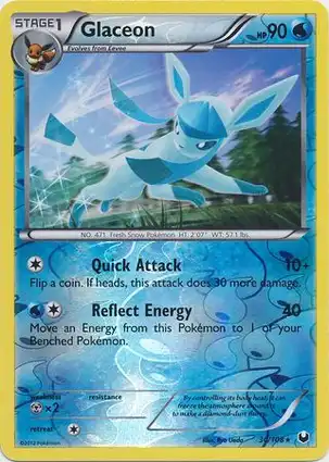 Glaceon 30/108 Dark Explorers