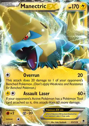 Manectric-EX 23/119 Phantom Forces