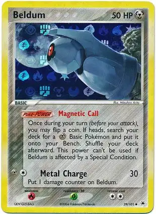 Beldum 29/101 EX Hidden Legends