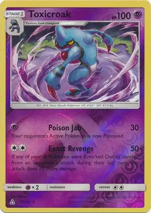 Toxicroak 57/156 Ultra Prism
