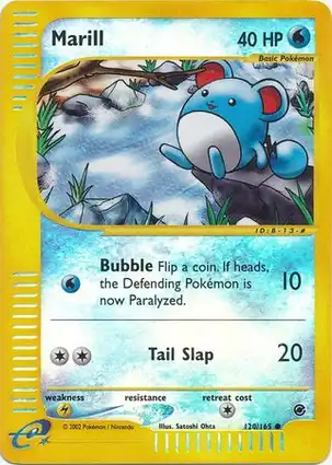 Marill 120/165 Expedition Base Set