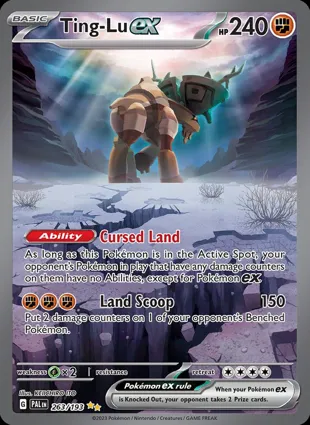 Ting-Lu ex 263/193 Paldea Evolved