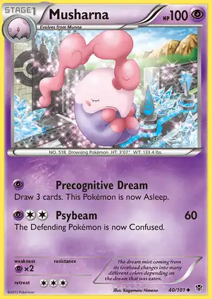 Musharna 40/101 Plasma Blast