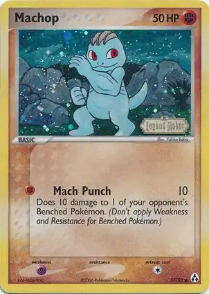Machop 57/92 EX Legend Maker