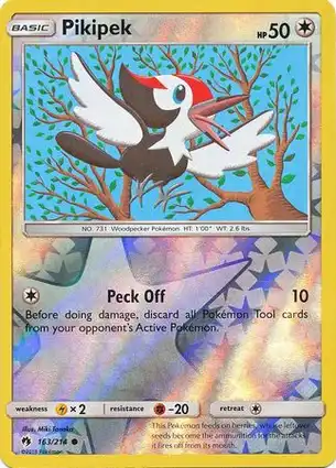Pikipek 163/214 Lost Thunder