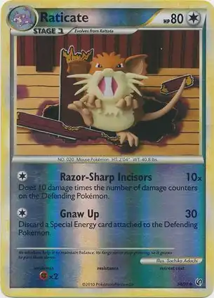 Raticate 34/90 Undaunted