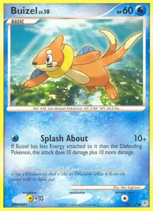 Buizel 72/130 Diamond & Pearl