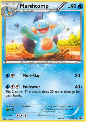 Marshtomp 34/160 Primal Clash