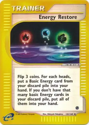 Energy Restore 141/165 Expedition Base Set