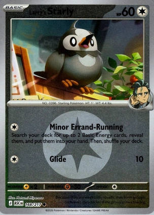 Larry's Starly 168/217 Ascended Heroes