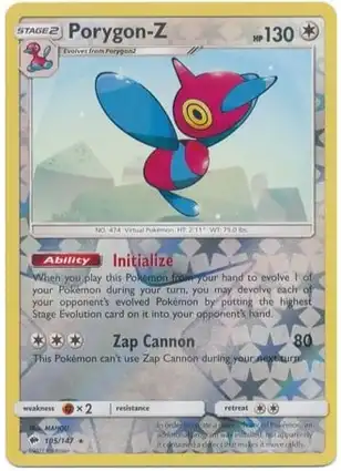 Porygon-Z 105/147 Burning Shadows