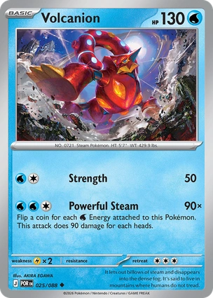 Volcanion 025/088 Perfect Order