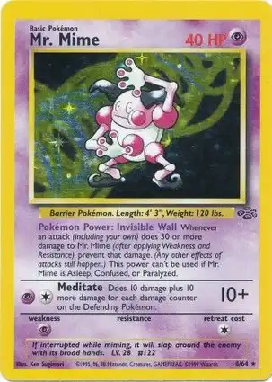 Mr. Mime 6/64 Jungle