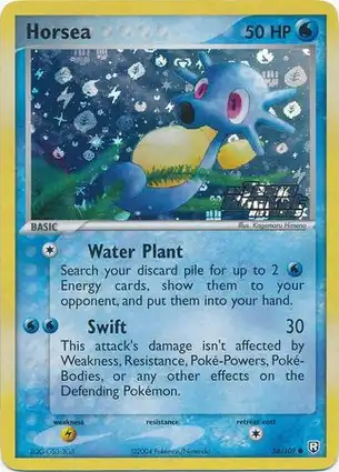 Horsea 58/109 EX Team Rocket Returns