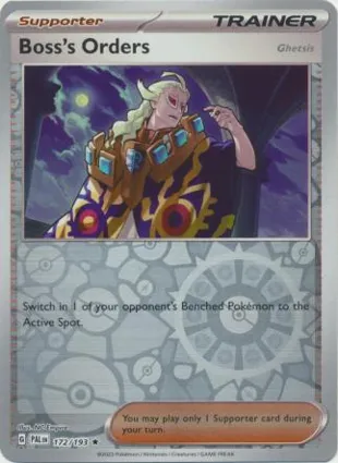 Boss's Orders 172/193 Paldea Evolved