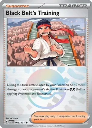 Black Belt's Training 098/131 Prismatic Evolutions