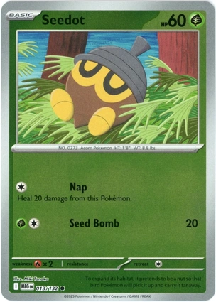 Seedot 013/132 Mega Evolution