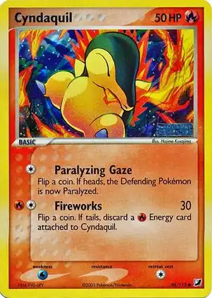 Cyndaquil 54/115 EX Unseen Forces