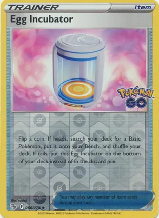 Egg Incubator 066/078 Pokémon GO