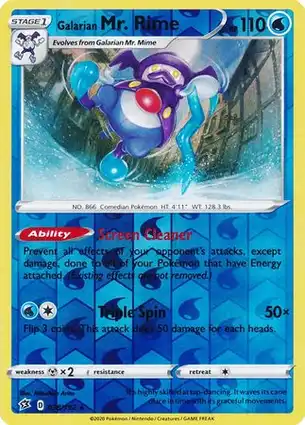 Galarian Mr. Rime 038/192 Rebel Clash
