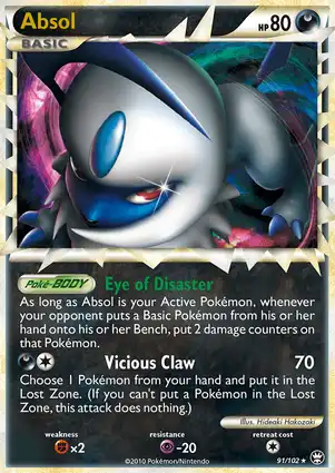 Absol 91/102 Triumphant