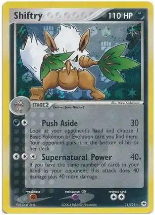 Shiftry 14/101 EX Hidden Legends