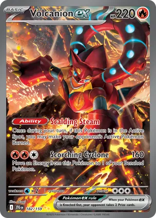 Volcanion ex 182/159 Journey Together