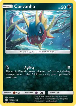 Carvanha 132/236 Cosmic Eclipse